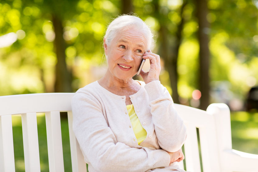 Mobiltelefon-Benutzung